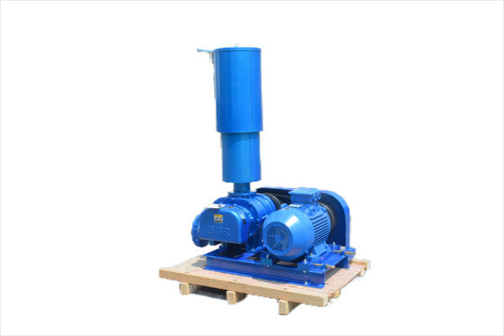 গুণ  Helical Construction Roots Blower For Pneumatic Conveying In Water Treatment কারখানা