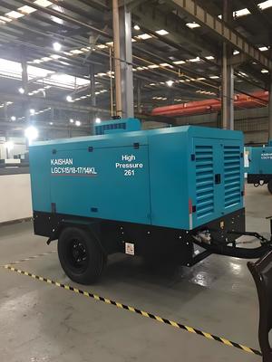 মোবাইল স্ক্রু এয়ার কম্প্রেসার 0.5-2.5Mpa ডিজেল/বৈদ্যুতিক 50-400HP