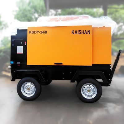 খনন, গভীর কূপ ইত্যাদিতে টেকসই এবং শক্তিশালী মোবাইল এয়ার কম্প্রেশারের জন্য উপযুক্ত