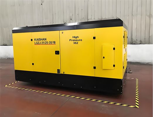 Deep Well Screw Air Compressor 1.7-3.5Mpa 18-43m³/min